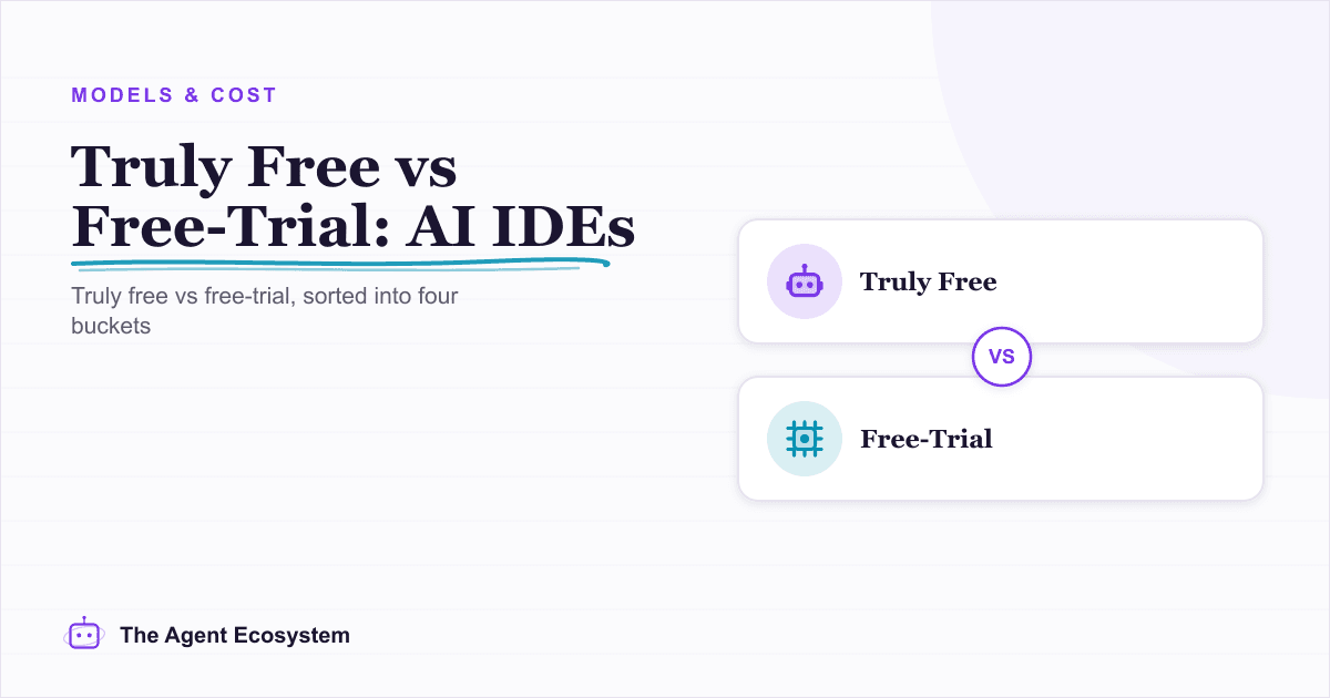 Best Free AI IDEs in 2026: Truly Free vs Free-Trial