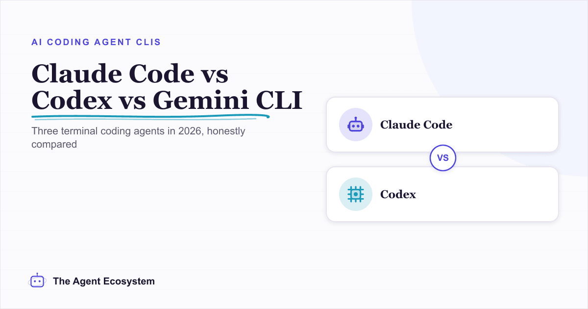 Claude Code vs Codex vs Gemini CLI: Terminal AI Agents Compared