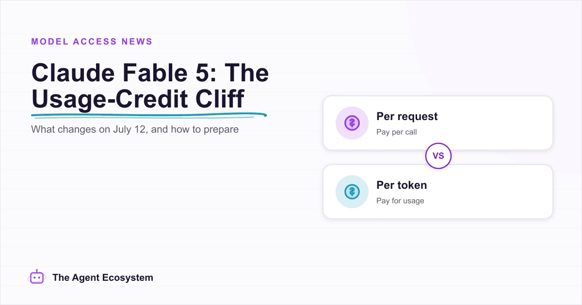Claude Fable 5 Switches to Usage Credits on July 12