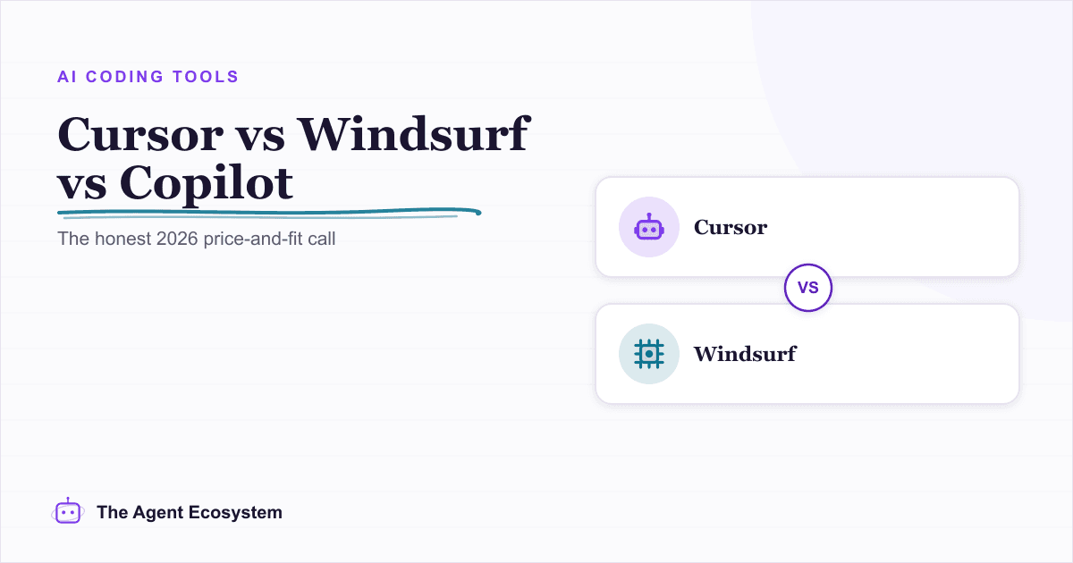 Best AI Coding Tool 2026: Cursor vs Windsurf vs Copilot