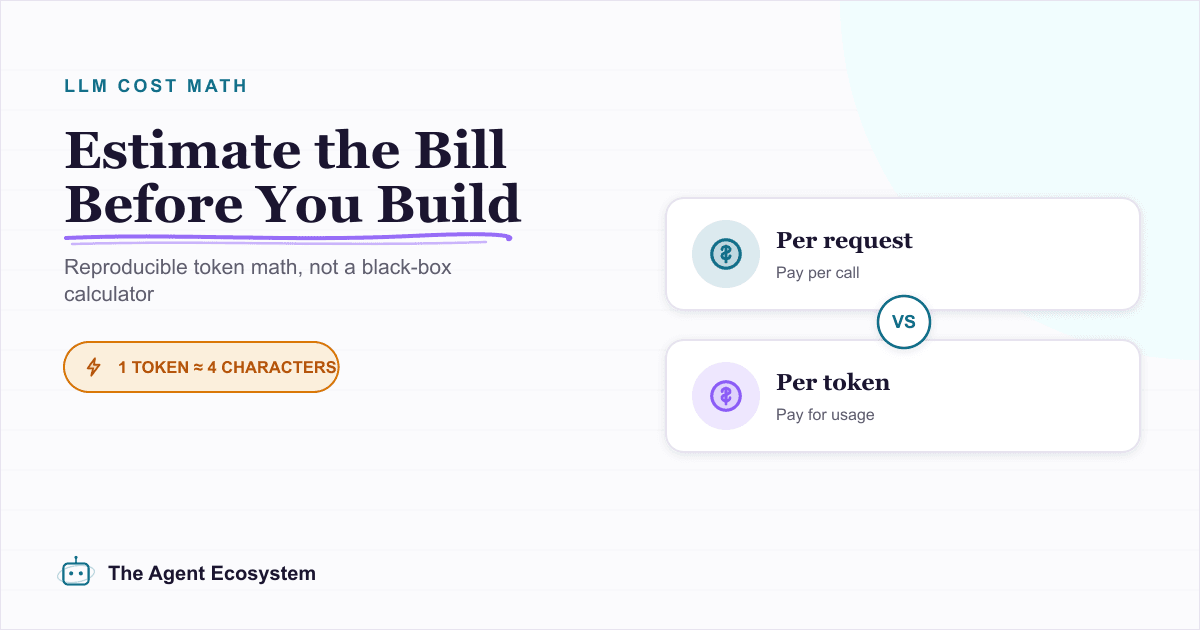 Estimate Any LLM Bill Before You Build: Token Math for n8n Builders