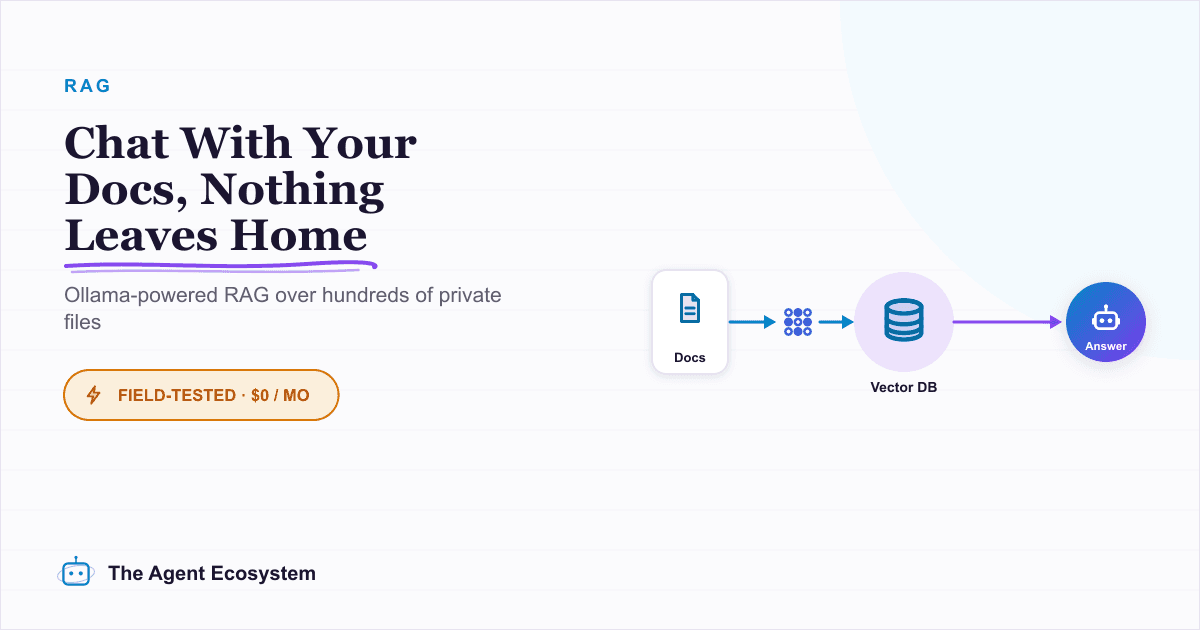 Local RAG With Ollama: Chat With Your Business Docs Privately