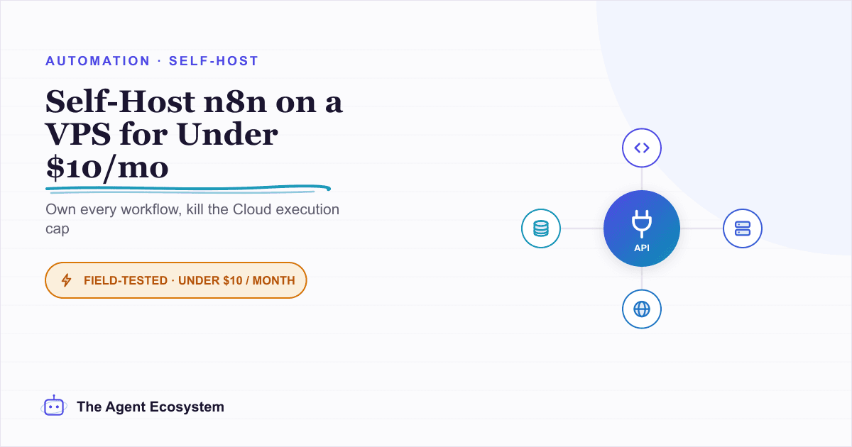 How to Self-Host n8n on a VPS in 2026 (Full Setup Guide)