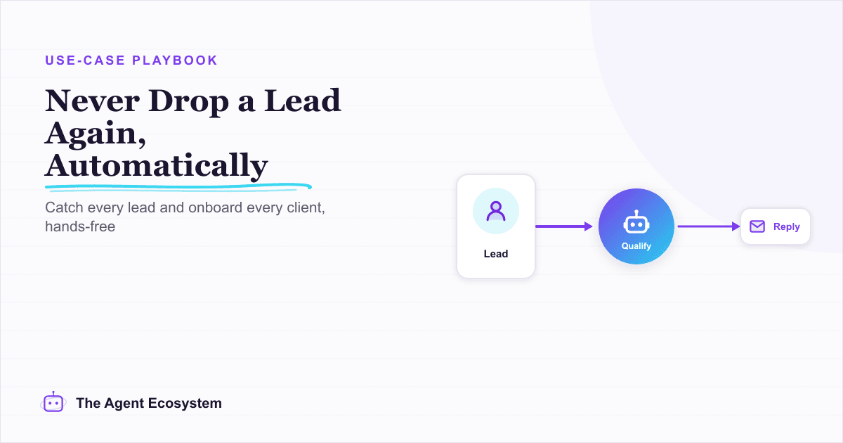 How Solopreneurs Use AI to Automate Lead Follow-Up and Client Onboarding