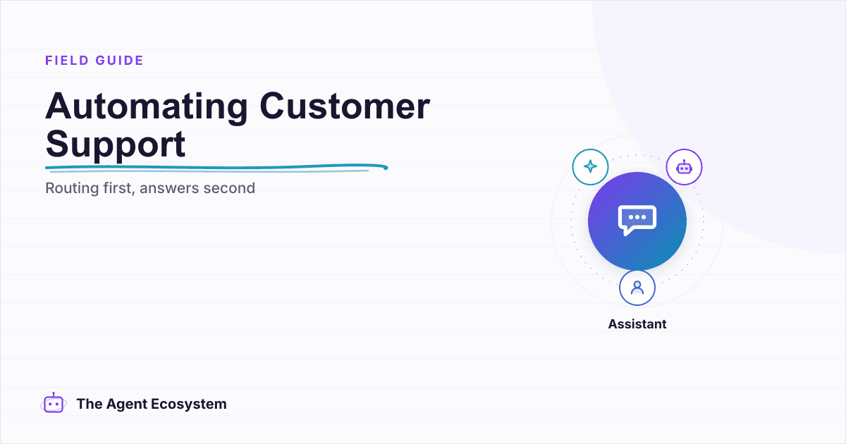 How to Automate Customer Support with AI Without Losing People