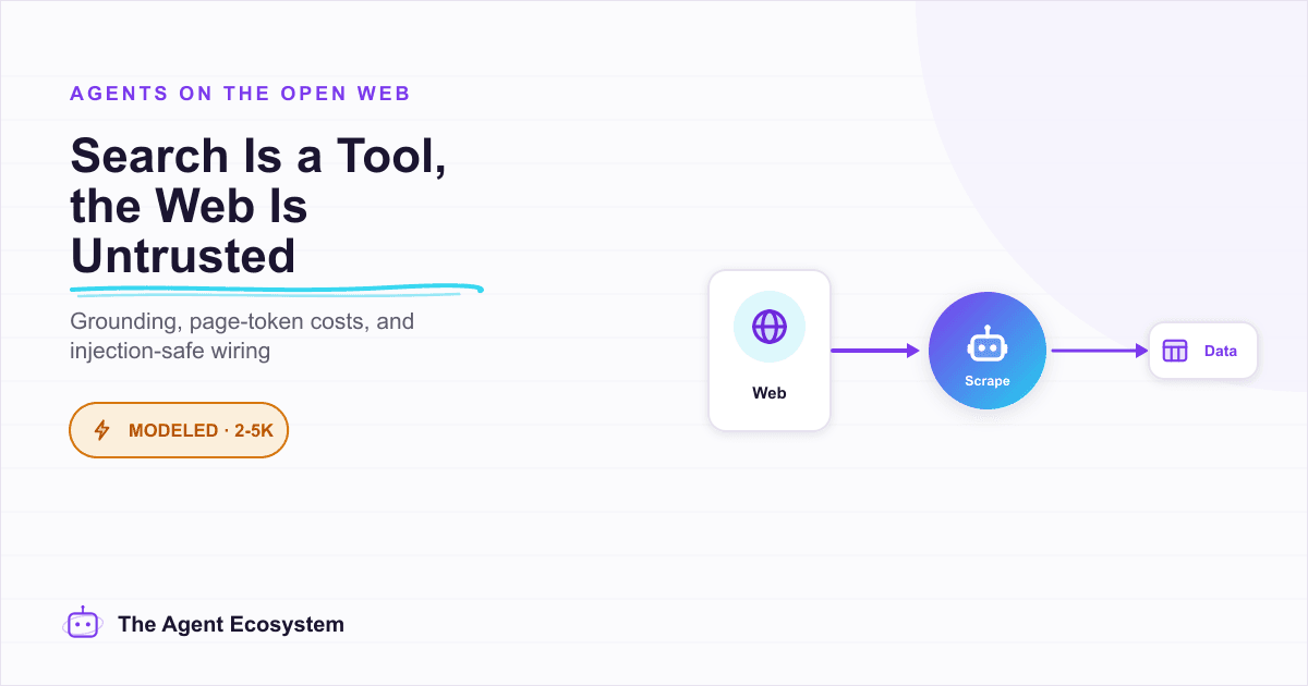 Giving AI Agents Web Access: Search Tools, Grounding, and Cost
