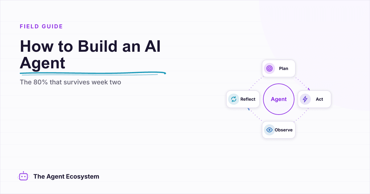 How to Build an AI Agent: The 80% That Survives Week Two