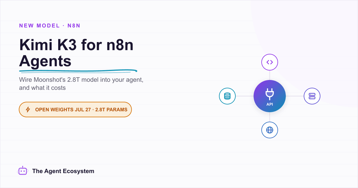 Kimi K3 in n8n: Using Moonshot's 2.8T Model for AI Agents