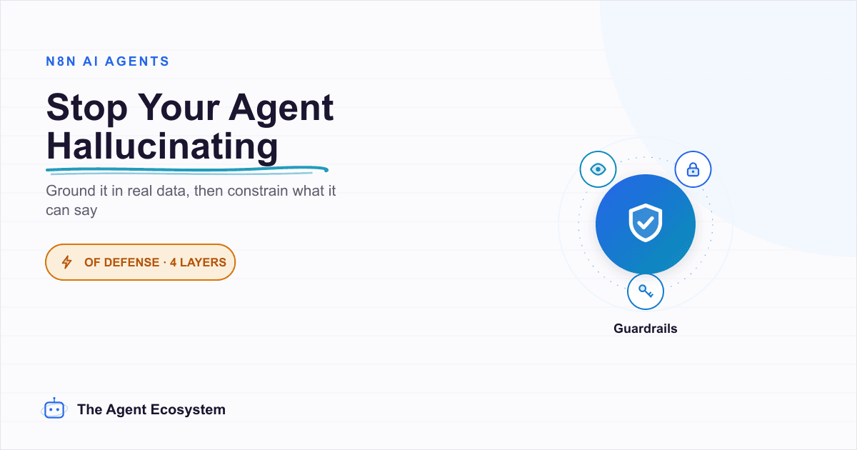 n8n AI Agent Hallucinations: How to Ground and Constrain Them