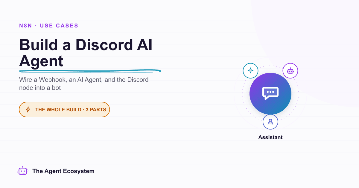 Build a Discord AI Agent in n8n