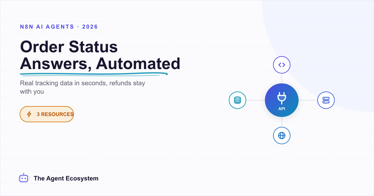 How to Build an n8n AI Agent for Shopify Order Support