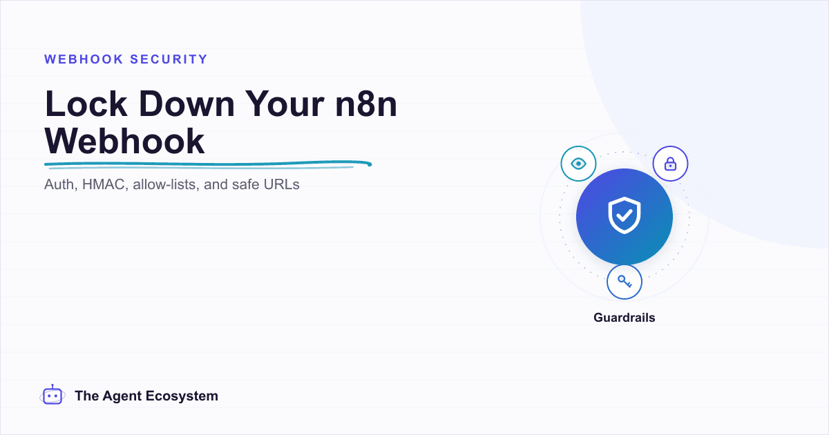 n8n Webhook Security: Locking Down Your Endpoints