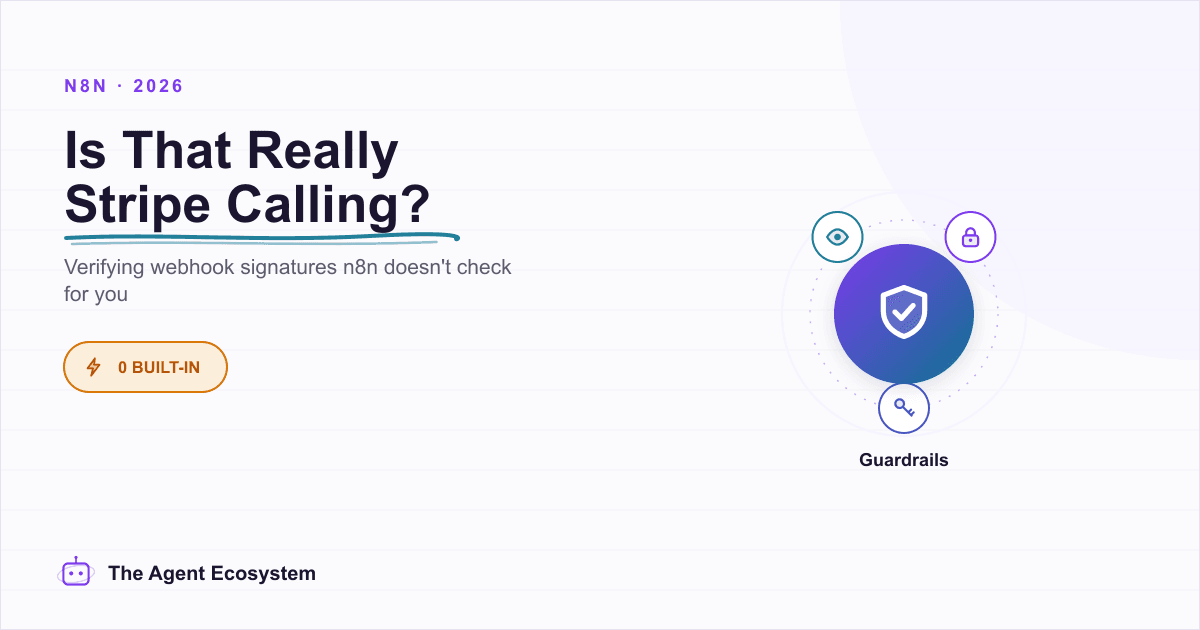 How to Verify Webhook Signatures in n8n (Stripe, Twilio, GitHub)