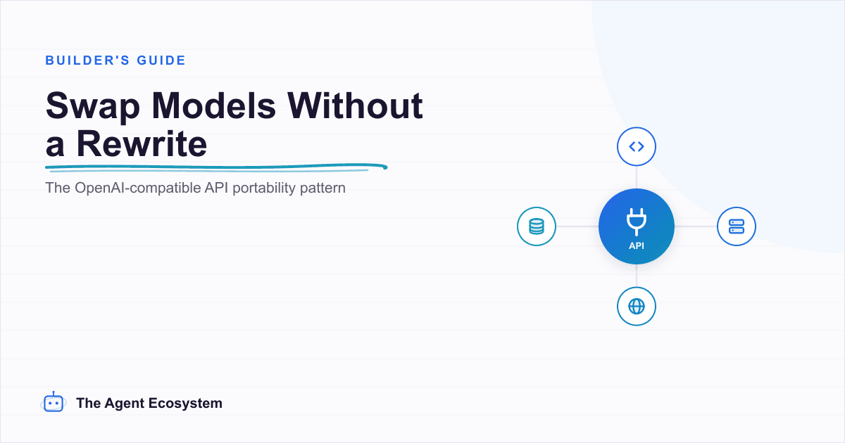 The OpenAI-Compatible API: Swap Models Without a Rewrite